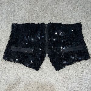 Bebe Sequin Waist Bustier